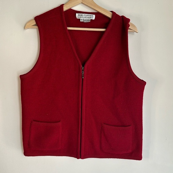 Vintage Wool Vest - Picture 1 of 5